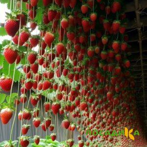 Клубника ампельная Анастасия купить по цене от 370р. в интернет-магазине «Посадика» с доставкой почтой в в Верхний Уфалейе и по всей России – [изображение №1].