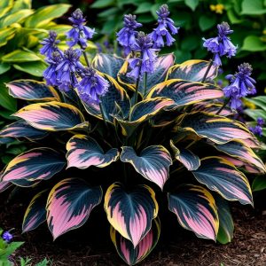 Хоста Пайн Эхо купить по цене от 699р. в интернет-магазине «Посадика» с доставкой почтой в в Верхний Уфалейе и по всей России – [изображение №1].